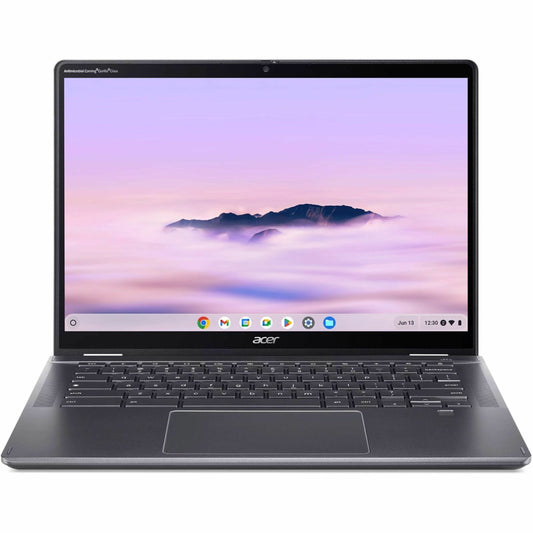 Main Image for Acer Chromebook Plus Spin 514 CPE594-1N CPE594-1N-30EM 14" Touchscreen Convertible 2 in 1 Chromebook - WUXGA - 60 Hz - Intel Core 3 100U - 8 GB - 256 GB SSD - English (US) Keyboard - Iron