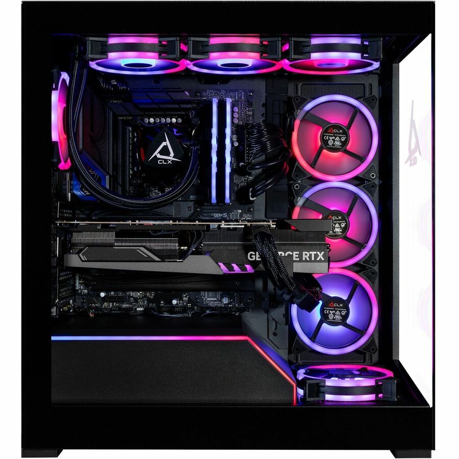 Right Image for CLX Horus Gaming Desktop Computer - Intel Core i9 14th Gen i9-14900KF - 32 GB - 2 TB SSD - Mid-tower - Black