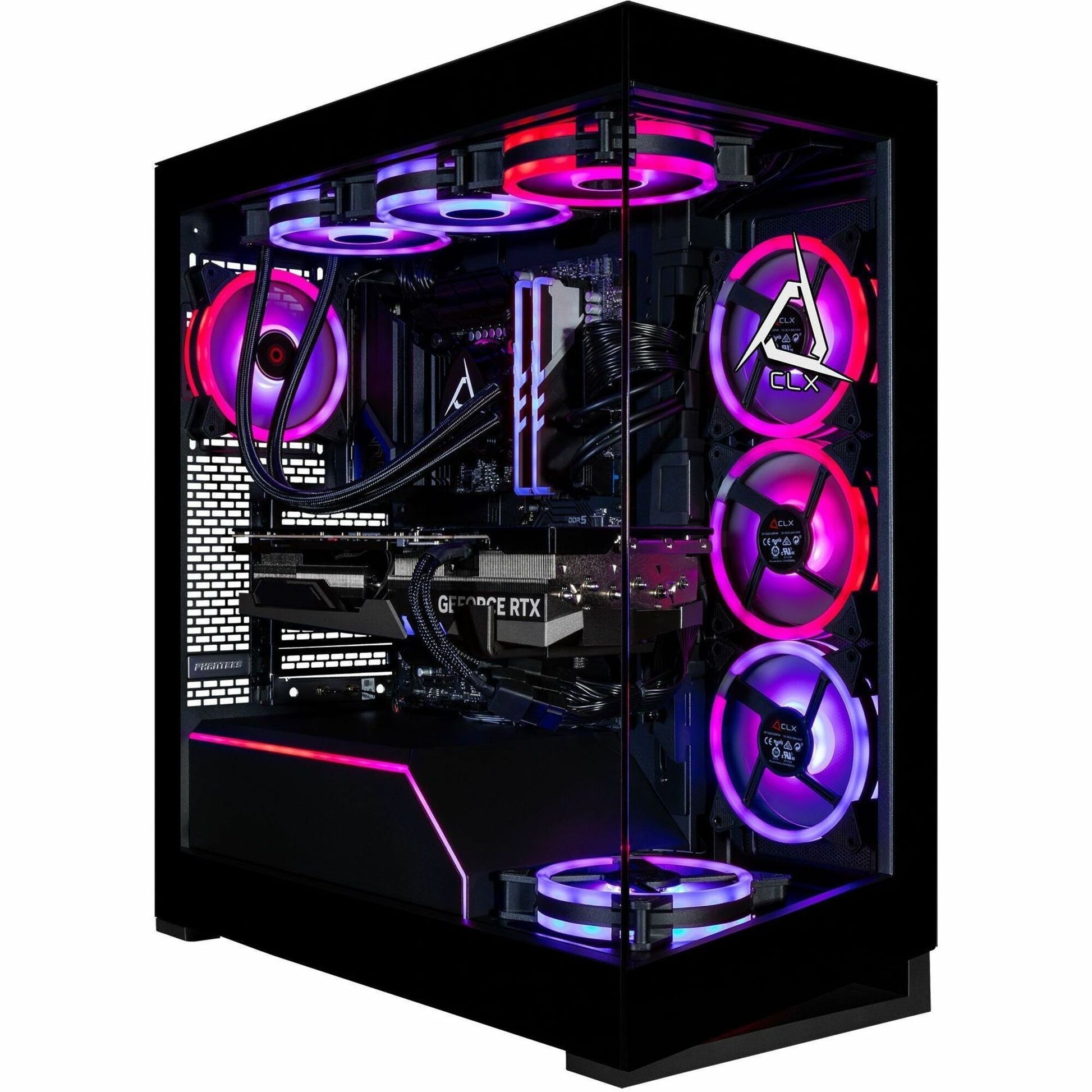 Main Image for CLX Horus Gaming Desktop Computer - Intel Core i9 14th Gen i9-14900KF - 32 GB - 2 TB SSD - Mid-tower - Black