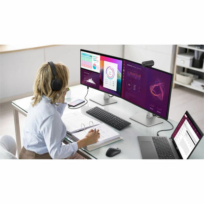 Life-Style Image for Dell P2425E 24" Class WUXGA LED Monitor - 16:10 - Black, Gray