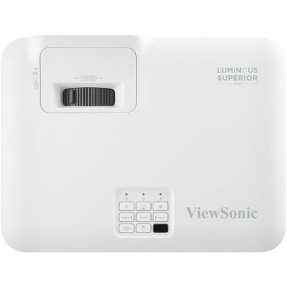 Top Image for ViewSonic LS711HD 4200 Lumens 1080p Laster Projector with 0.49 Short Throw Ratio, HV Keystone, 4 Corner Adjustment, 360 Degrees Projection for Home and Office