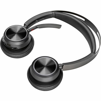 Alternate-Image1 Image for Poly Voyager Focus 2 USB-C-C Headset + USB-C/A Adapter TAA