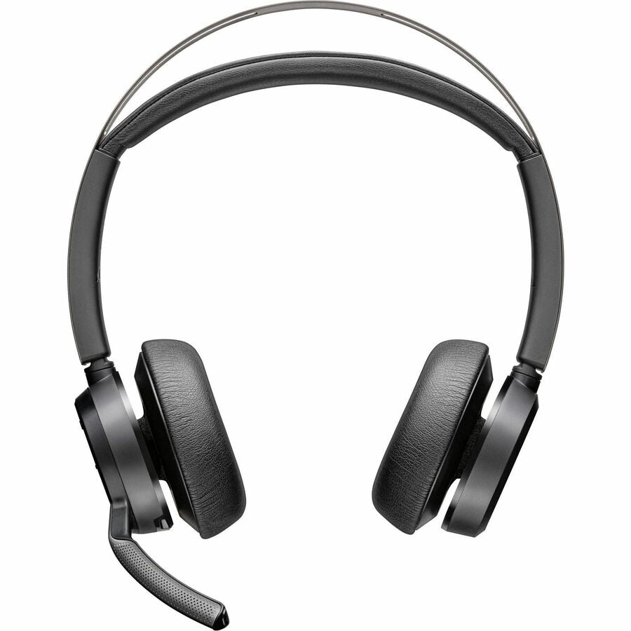 Front Image for Poly Voyager Focus 2 USB-C-C Headset + USB-C/A Adapter TAA