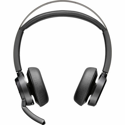 Front Image for Poly Voyager Focus 2 USB-C-C Headset + USB-C/A Adapter TAA