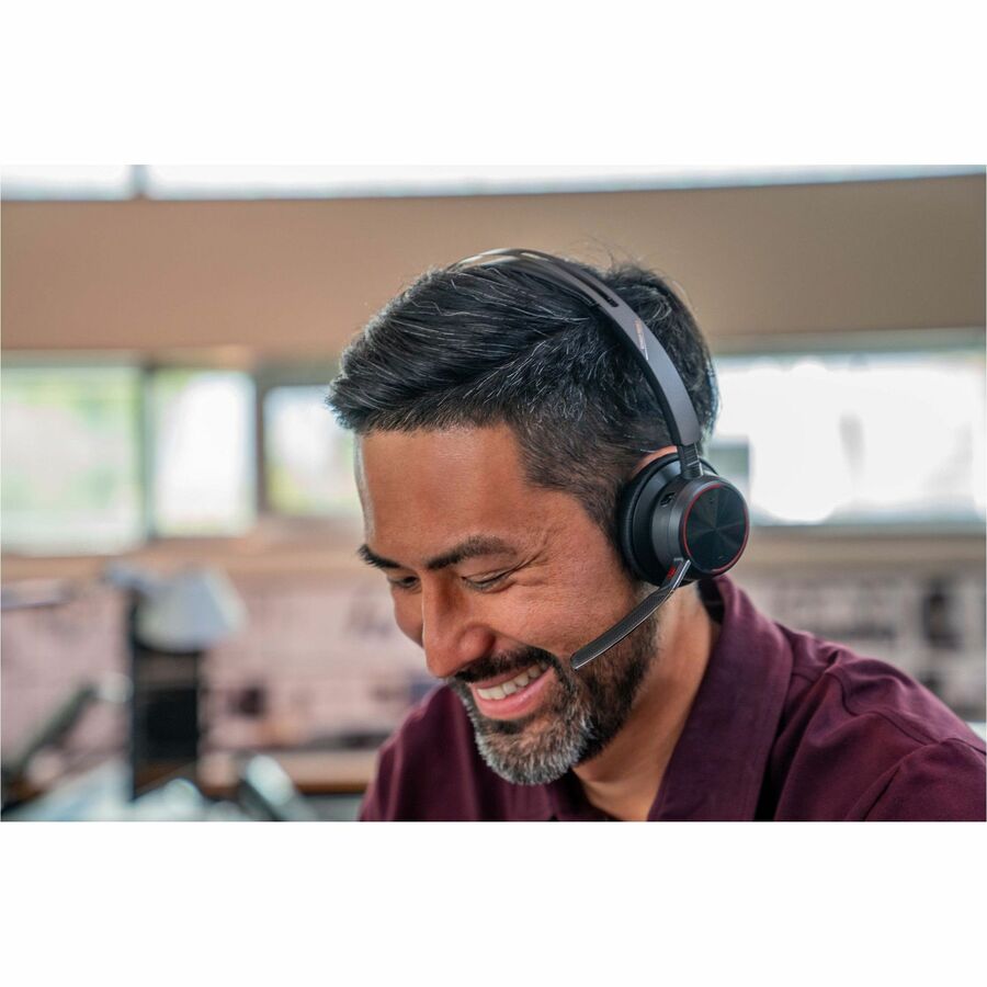 Alternate-Image2 Image for Poly Voyager Focus 2 USB-C-C Headset + USB-C/A Adapter TAA