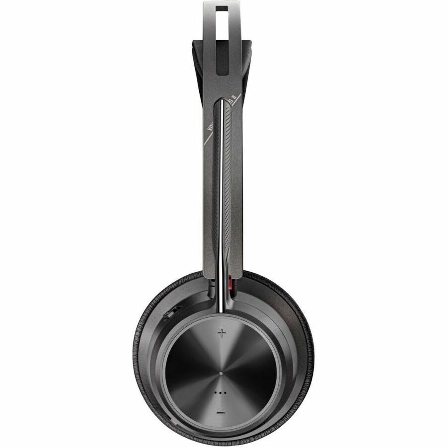 Left Image for Poly Voyager Focus 2 USB-C-C Headset +USB-C/A Adapter + Charging Stand