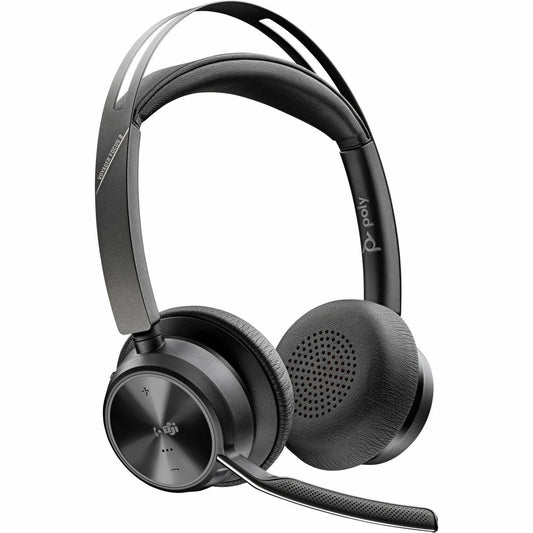 Main Image for Poly Voyager Focus 2 Microsoft Teams Certified USBC-C Headset + USB-C/A Adapter