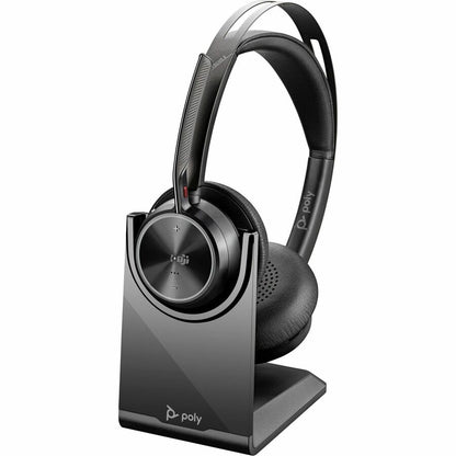 Alternate-Image2 Image for Poly Voyager Focus 2 Microsoft Teams Certified USBC-C Headset + USB-C/A Adapter