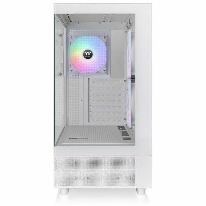 Front Image for Thermaltake View 270 Plus TG ARGB Snow Mid Tower Chassis
