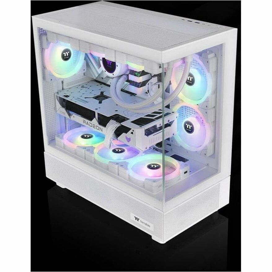 Alternate-Image6 Image for Thermaltake View 270 Plus TG ARGB Snow Mid Tower Chassis