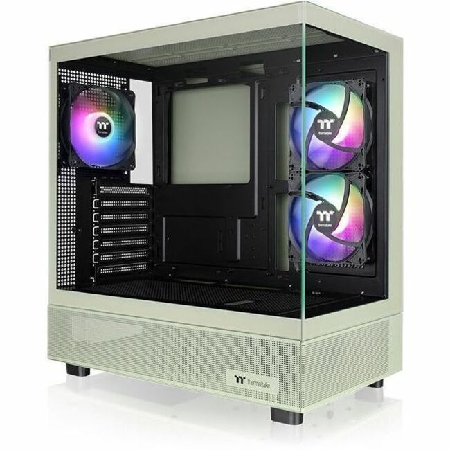 Main Image for Thermaltake View 270 Plus TG ARGB Matcha Green Mid Tower Chassis