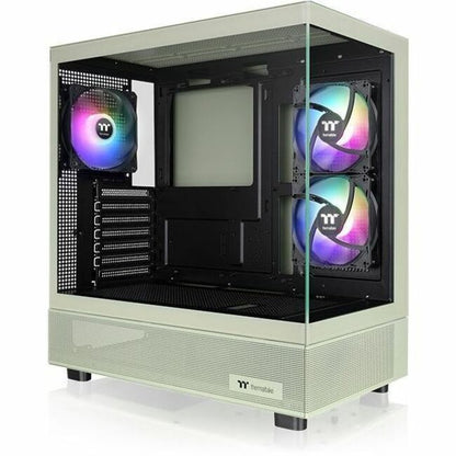 Main Image for Thermaltake View 270 Plus TG ARGB Matcha Green Mid Tower Chassis
