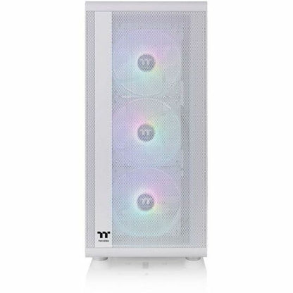 Front Image for Thermaltake S200 Plus TG ARGB Mid Tower Chassis