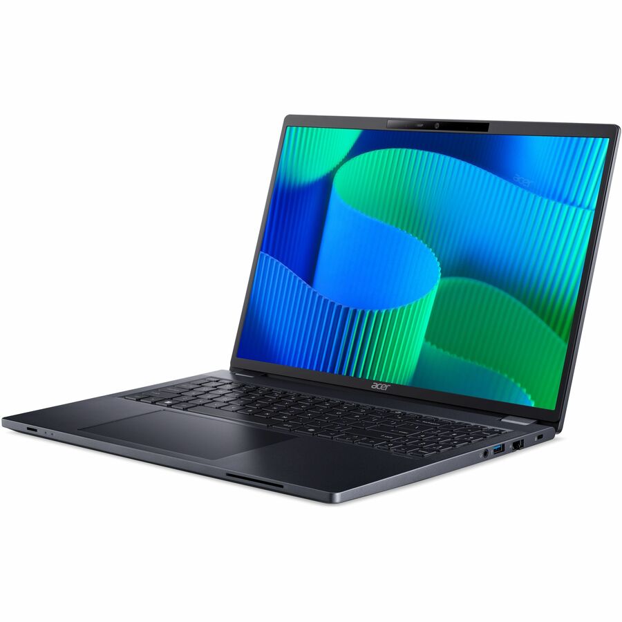 Alternate-Image1 Image for Acer TravelMate P4 16 P416-53 TMP416-53-59NC 16" Notebook - WUXGA - 60 Hz - Intel Core Ultra 5 125U - 16 GB - 512 GB SSD - English Keyboard - Blue