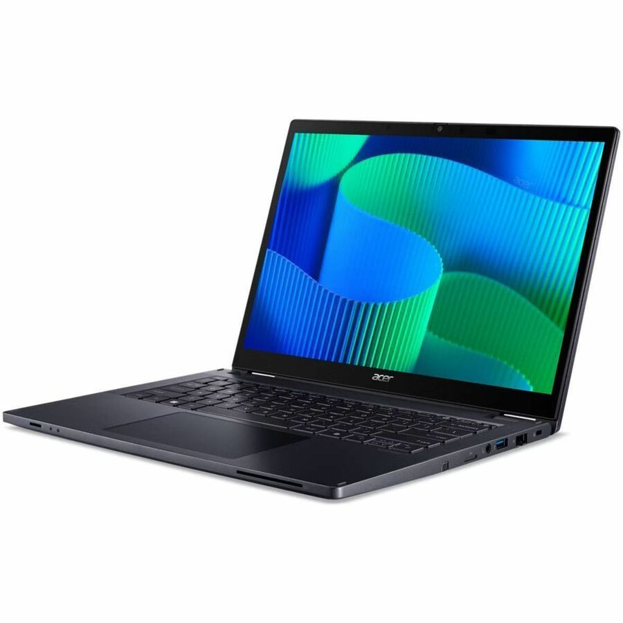 Alternate-Image2 Image for Acer TravelMate P4 Spin 14 P414RN-54 TMP414RN-54-56G9 14" Touchscreen Convertible 2 in 1 Notebook - WUXGA - 60 Hz - Intel Core Ultra 5 125U - 16 GB - 512 GB SSD - English Keyboard - Blue