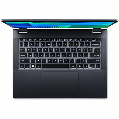 Alternate-Image1 Image for Acer TravelMate P4 Spin 14 P414RN-54 TMP414RN-54-56G9 14" Touchscreen Convertible 2 in 1 Notebook - WUXGA - 60 Hz - Intel Core Ultra 5 125U - 16 GB - 512 GB SSD - English Keyboard - Blue