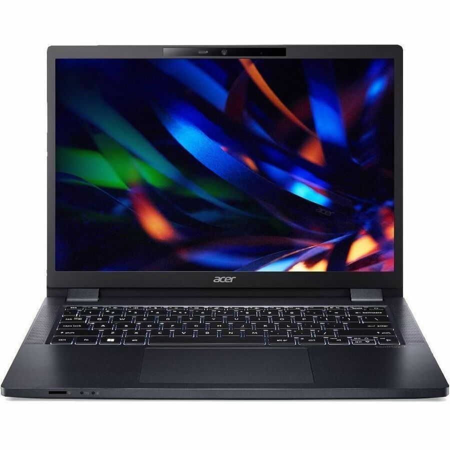 Front Image for Acer TravelMate P4 16 P416-53 TMP416-53-795G 16" Notebook - WUXGA - 60 Hz - Intel Core Ultra 7 155U - 16 GB - 1 TB SSD - English Keyboard - Blue
