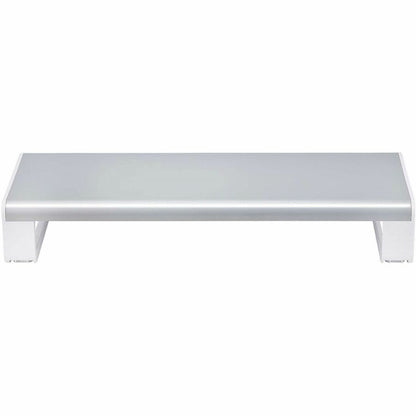 Front Image for StarTech.com Ergonomic Monitor Riser Stand, Up to 33lb/15kg, Fixed height 3.5in/9cm, Desktop Computer Monitor/Laptop Riser, Steel Platform