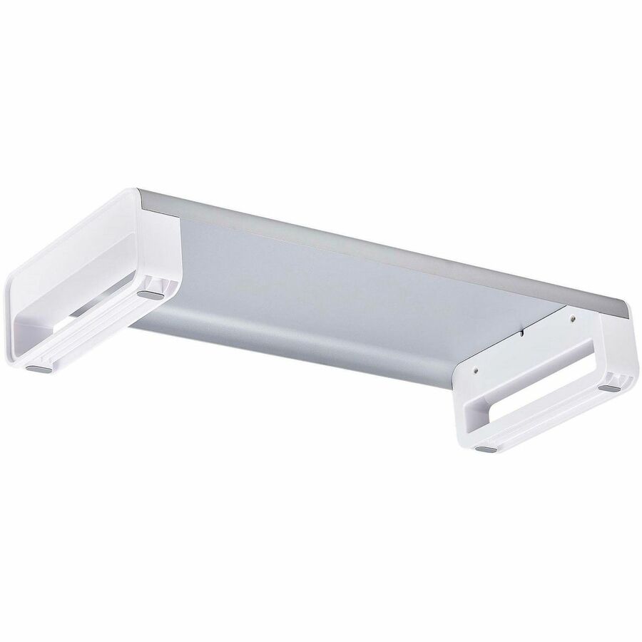Right Image for StarTech.com Ergonomic Monitor Riser Stand, Up to 33lb/15kg, Fixed height 3.5in/9cm, Desktop Computer Monitor/Laptop Riser, Steel Platform