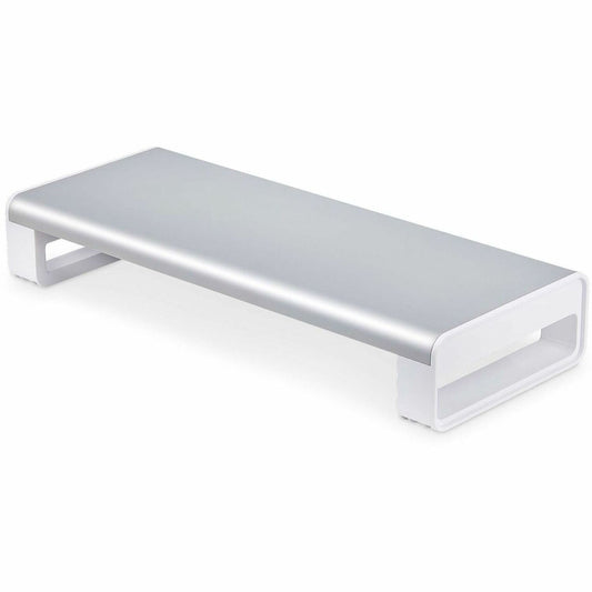 Main Image for StarTech.com Ergonomic Monitor Riser Stand, Up to 33lb/15kg, Fixed height 3.5in/9cm, Desktop Computer Monitor/Laptop Riser, Steel Platform