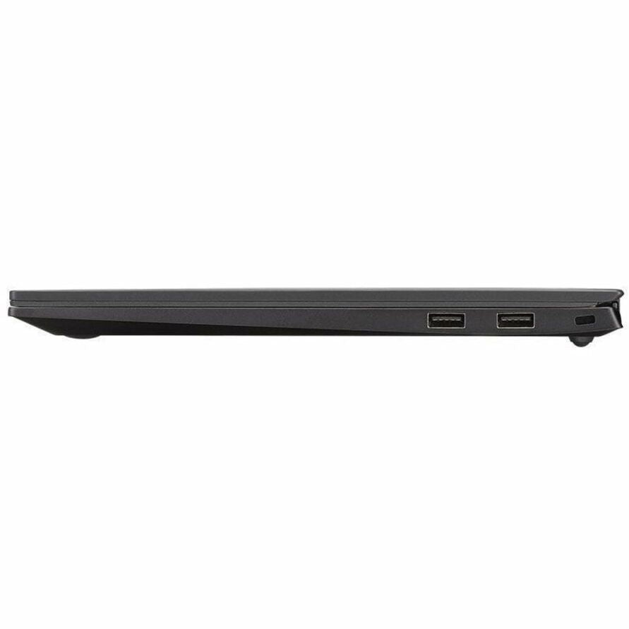 Left Image for LG gram 14Z90S-V.APB5U1 14" Notebook - WUXGA - 60 Hz - Intel Core Ultra 7 1st Gen 155H - 16 GB - 512 GB PCI Express NVMe 4.0 SSD - Obsidian Black