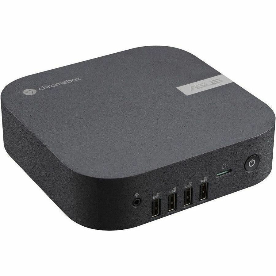 Right Image for Asus Chromebox 5a CHROMEBOX5A-SC041UNENT Chromebox - Intel Celeron 7305 - 4 GB - 128 GB SSD - Mini PC - Eco Black