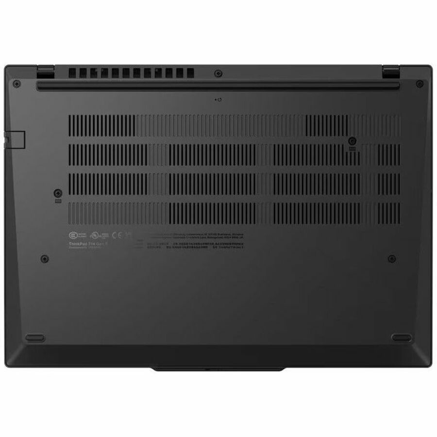 Bottom Image for Lenovo ThinkPad T14 Gen 5 21MC000CUS 14" Notebook - WUXGA - 60 Hz - AMD Ryzen 7 PRO 8840U - 16 GB - 512 GB SSD - English Keyboard - Black