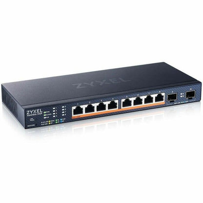 Main Image for ZYXEL XMG1915-10EP 8-Port 2.5G Multi-Gigabit Smart Nebula Cloud Managed PoE Switch with 2 10G SFP+ Uplinks | 8 PoE+ / PoE++ Ports at 130W | Fanless