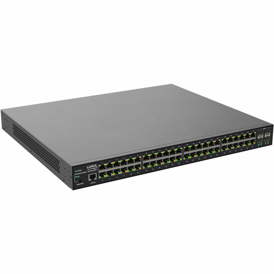 Main Image for Luxul 1Gb L2/L3 Managed Switch - 48 PoE+, 4 SFP Front-Facing Ports - TAA Compliant