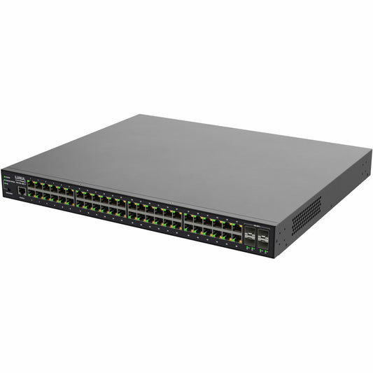 Main Image for Luxul 1Gb L2/L3 Managed Switch - 48 PoE+, 4 (10G) SFP+ Front-Facing Ports - TAA Compliant