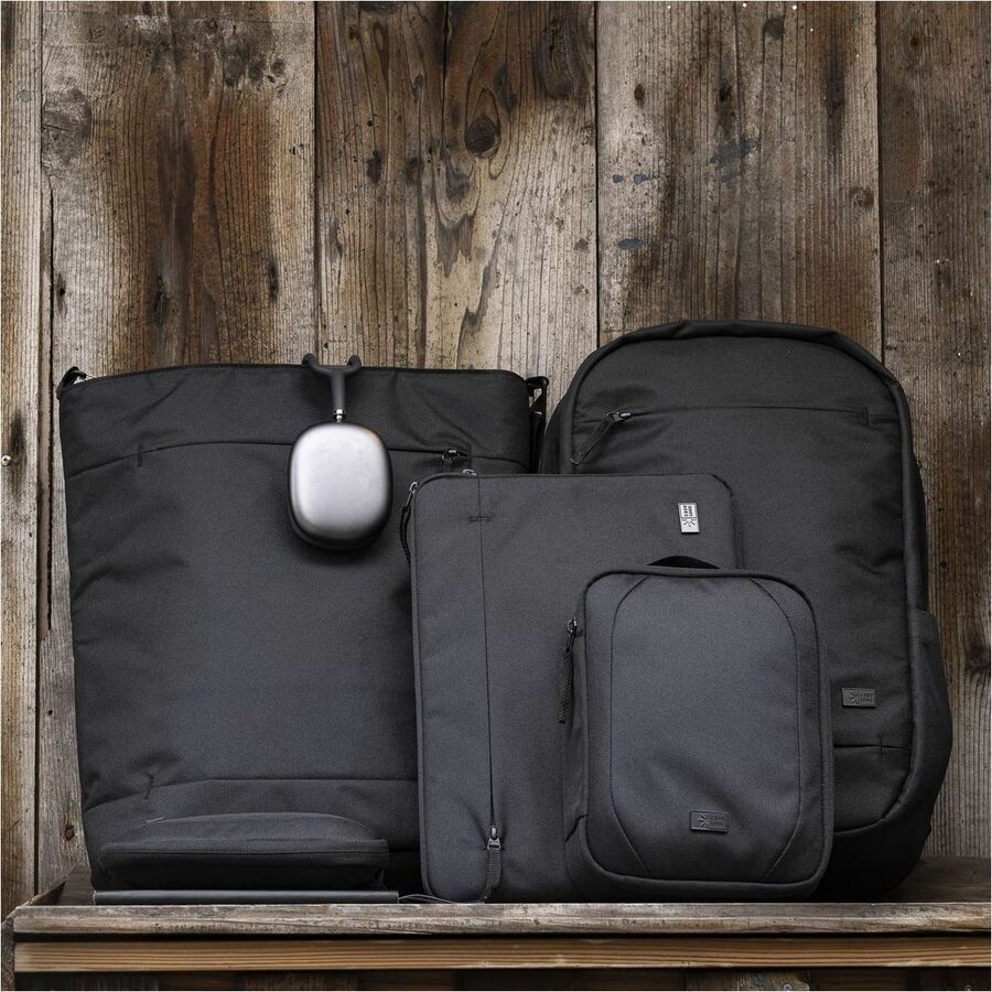 Life-Style Image for Case Logic Invigo 3205109 Carrying Case Electronic Equipment, Cable, Earbud, Power Adapter, Passport, Pen, Headphone, Accessories - Black