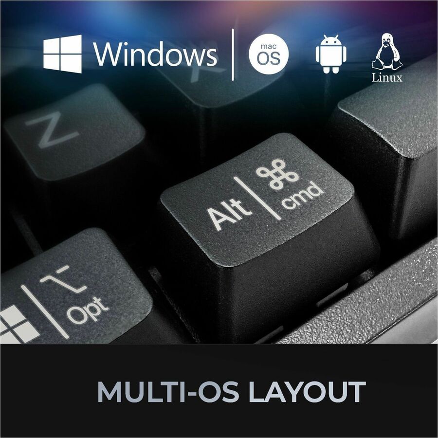 Alternate-Image4 Image for Adesso Multi-OS Mechanical Compact Keyboard With CoPilot AI Hotkey
