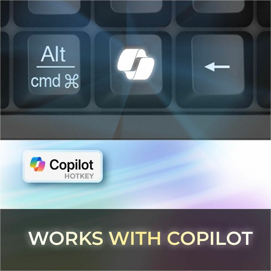Alternate-Image2 Image for Adesso Multi-OS Mechanical Compact Keyboard With CoPilot AI Hotkey