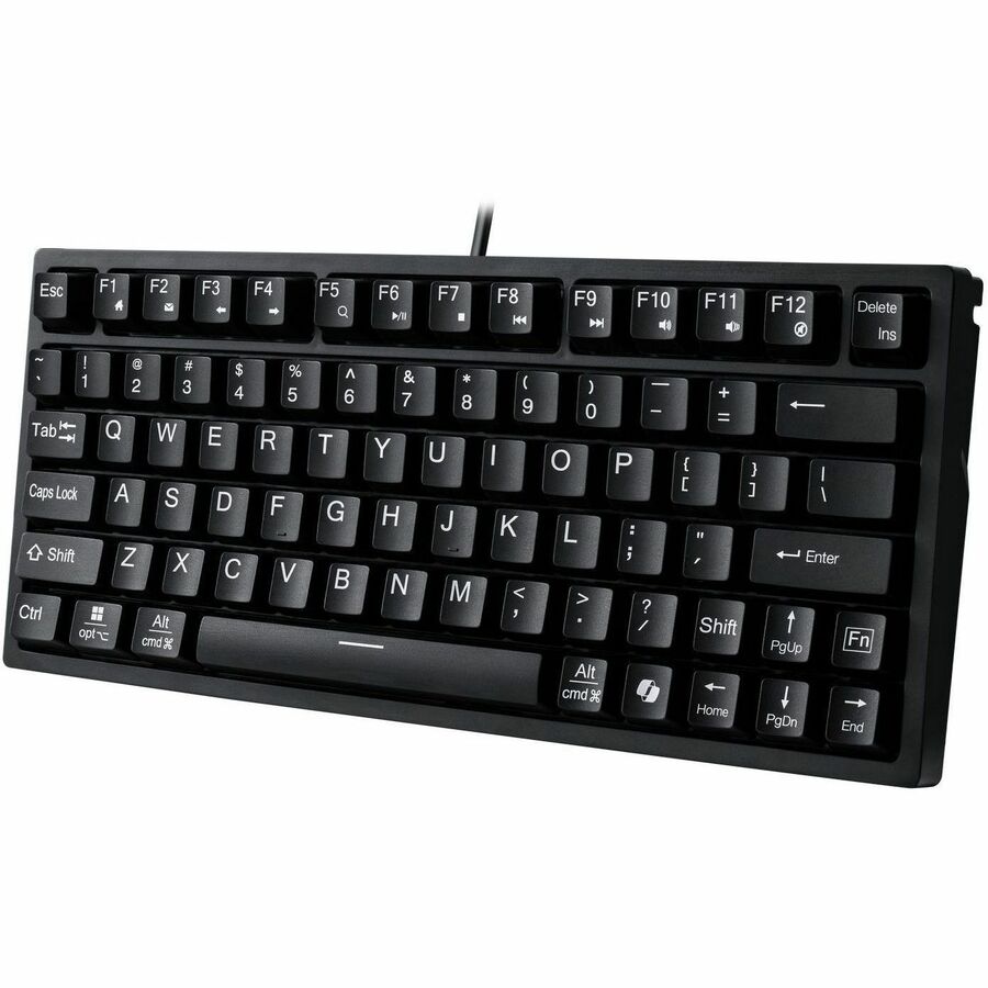 Left Image for Adesso Multi-OS Mechanical Compact Keyboard With CoPilot AI Hotkey