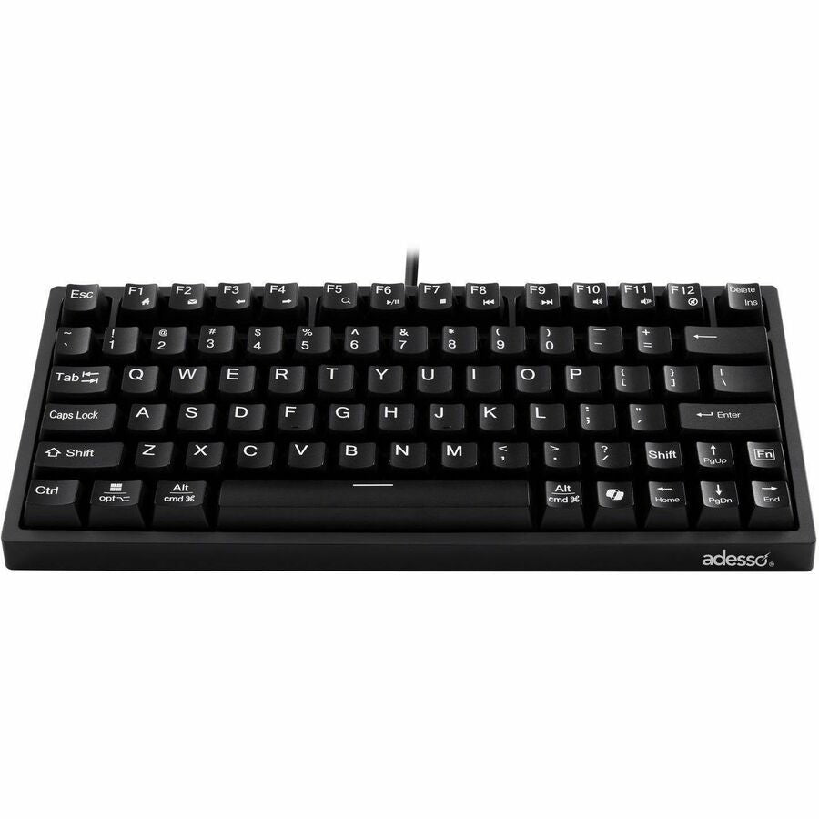 Front Image for Adesso Multi-OS Mechanical Compact Keyboard With CoPilot AI Hotkey