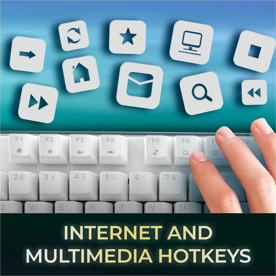 Alternate-Image5 Image for Adesso Multi-OS Illuminated Mechanical Keyboard With CoPilot AI Hotkey