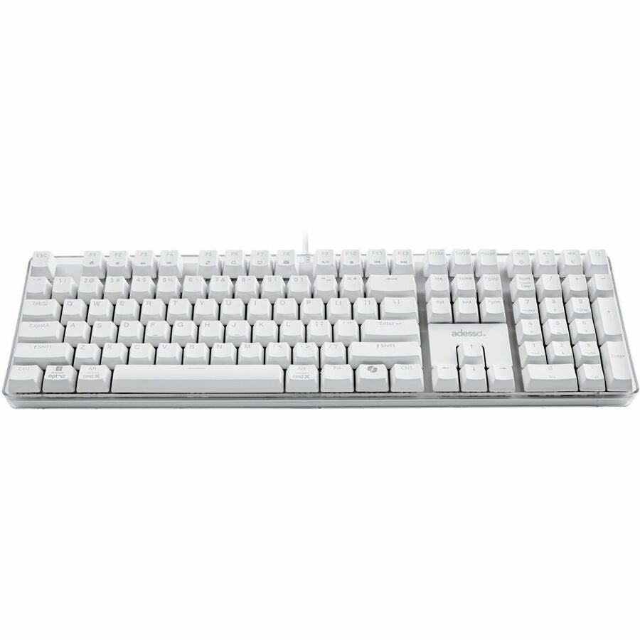 Front Image for Adesso Multi-OS Illuminated Mechanical Keyboard With CoPilot AI Hotkey