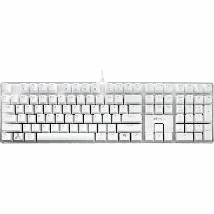 Top Image for Adesso Multi-OS Illuminated Mechanical Keyboard With CoPilot AI Hotkey