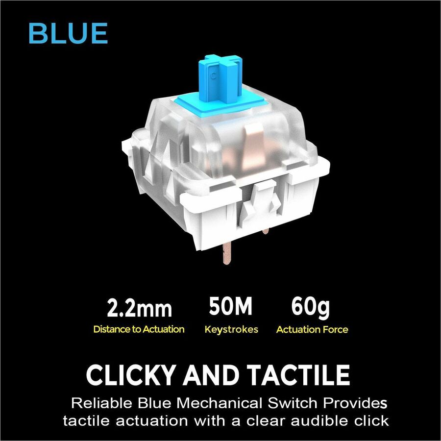 Alternate-Image1 Image for Adesso Multi-OS Mechanical Keyboard With CoPilot AI Hotkey