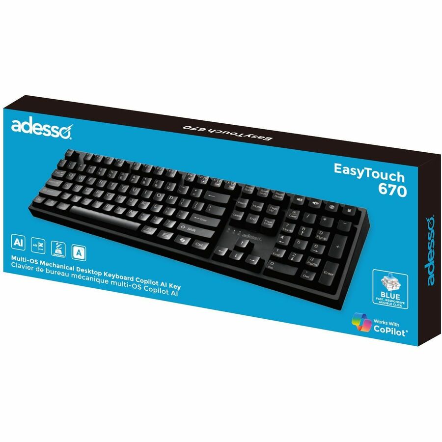 Alternate-Image8 Image for Adesso Multi-OS Mechanical Keyboard With CoPilot AI Hotkey