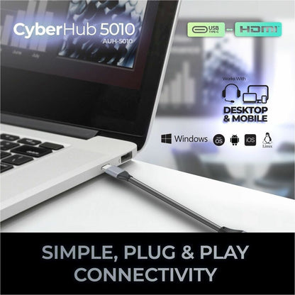 Alternate-Image9 Image for Adesso USB C To HDMI Adapter @4K/60Hz