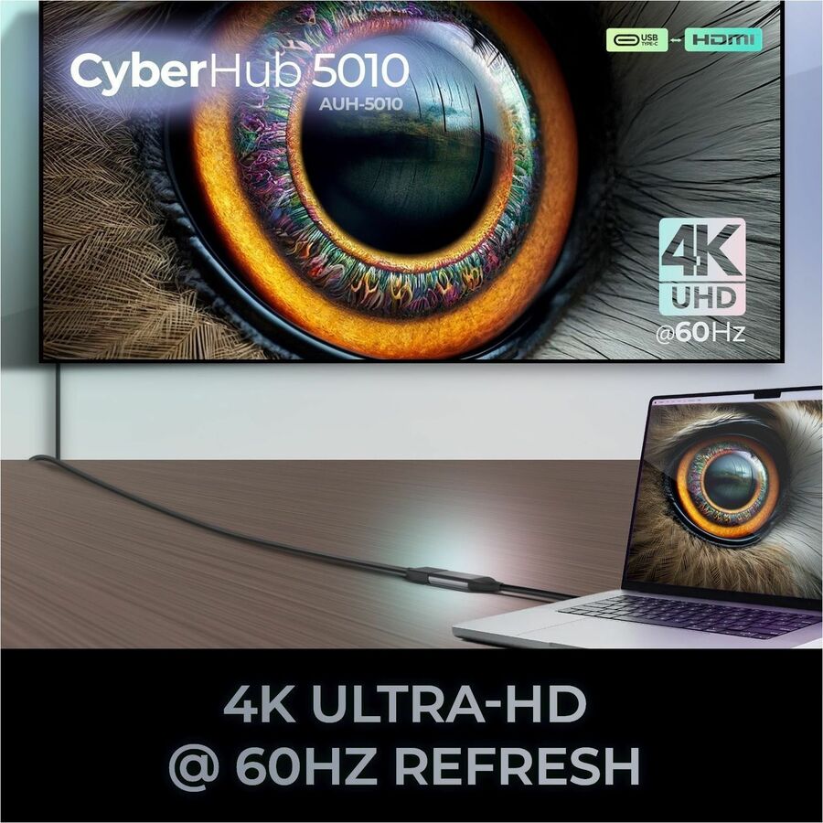 Alternate-Image10 Image for Adesso USB C To HDMI Adapter @4K/60Hz