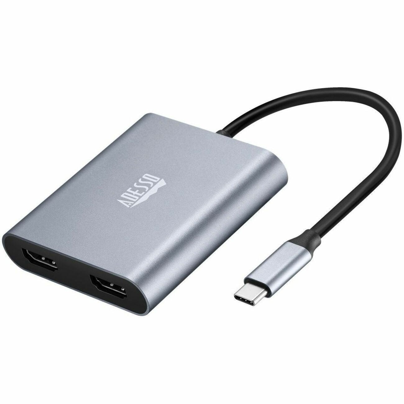 Main Image for Adesso USB-C to Dual HDMI Adapter