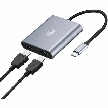 Alternate-Image8 Image for Adesso USB-C to Dual HDMI Adapter