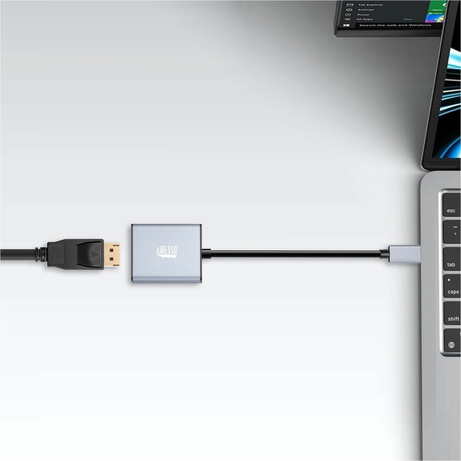 Alternate-Image6 Image for Adesso USB-C to Display Port Adapter