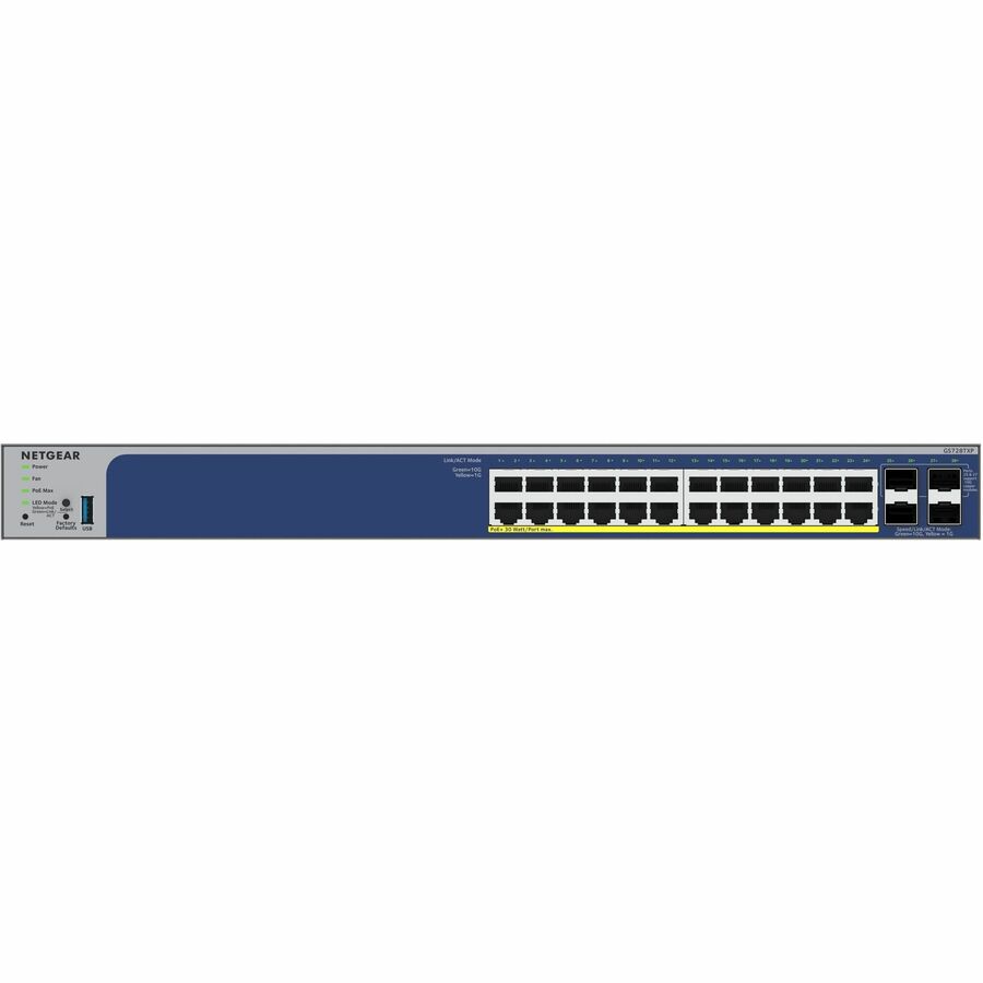 Alternate-Image3 Image for Netgear Gigabit PoE+ Smart Switches with 4 Dedicated 10G SFP+ Ports