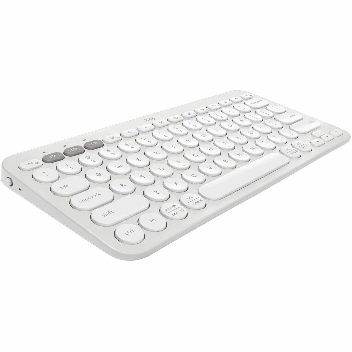 Main Image for Logitech Pebble Keys 2 K380s, Multi-Device Bluetooth Wireless Keyboard with Customizable Shortcuts, Tonal White