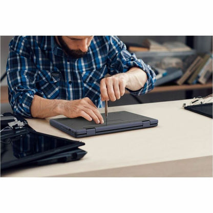 Alternate-Image2 Image for Asus Chromebook CR11 Flip CR1104F CR1104FGA-YZ42T 11.6" Touchscreen Rugged Convertible 2 in 1 Chromebook - HD - Intel N-Series N100 - 4 GB - 32 GB Flash Memory - Mineral Gray