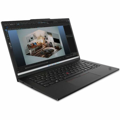 Alternate-Image1 Image for Lenovo ThinkPad P14s Gen 5 21G2001PUS 14.5" Mobile Workstation - WQXGA - 90 Hz - Intel Core Ultra 7 165H - vPro Technology - 32 GB - 1 TB SSD - English Keyboard - Black