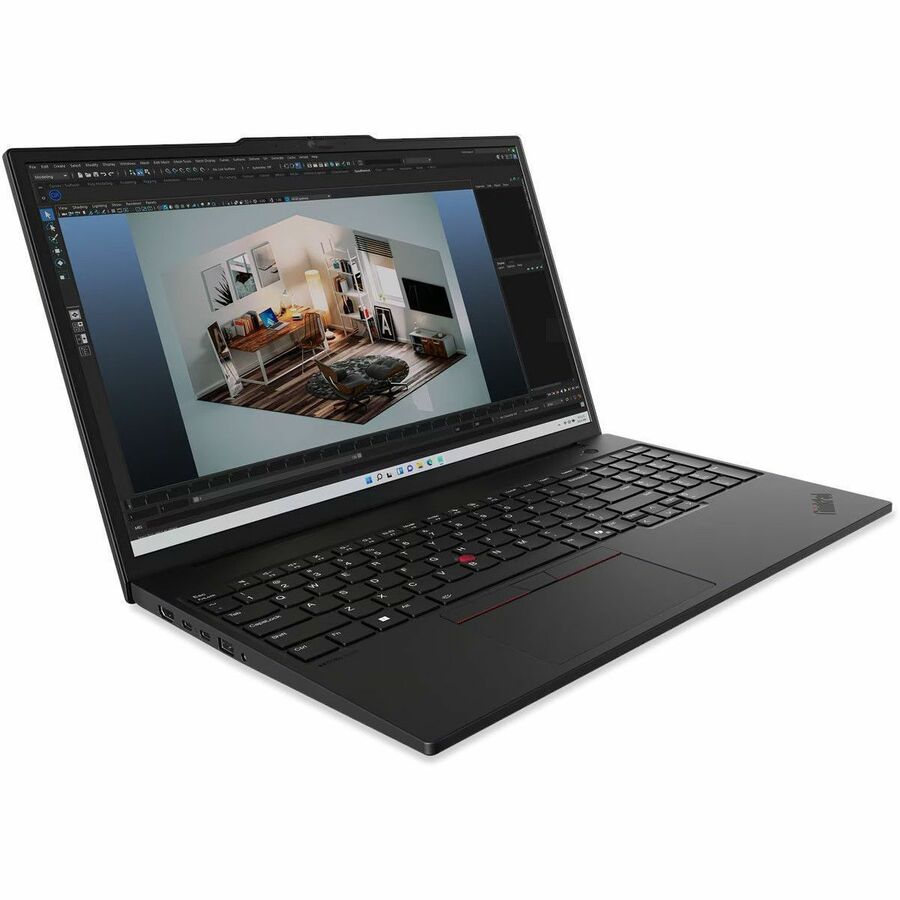 Alternate-Image2 Image for Lenovo ThinkPad P16s Gen 3 21KS001FUS 16" Mobile Workstation - WQUXGA - Intel Core Ultra 7 165H - vPro Technology - 64 GB - 1 TB SSD - English Keyboard - Black